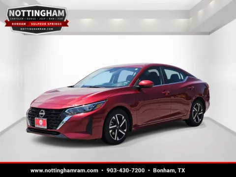Another view of 2024 Nissan Sentra SV for sale in Bonham, TX at Bonham Chrysler
