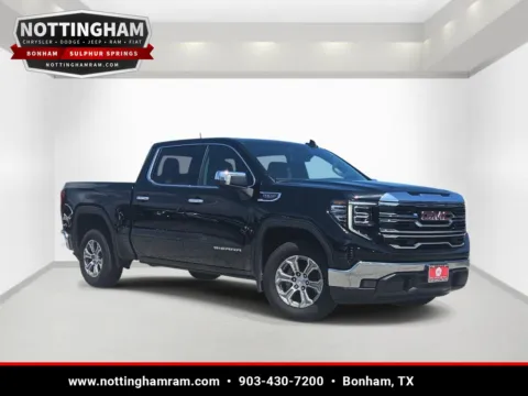 Black 2025 GMC Sierra 1500 SLT for sale in Bonham, TX