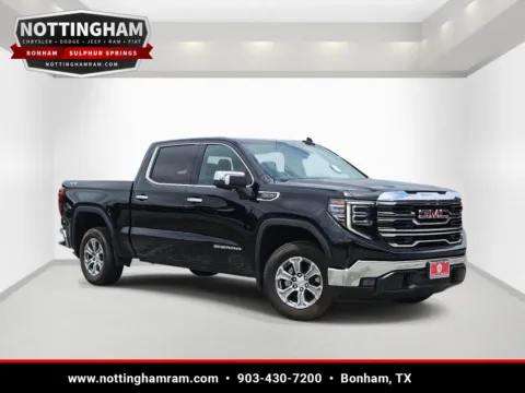 Black 2025 GMC Sierra 1500 SLT for sale in Bonham, TX