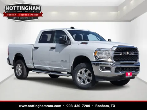 White 2024 Ram 2500 Big Horn for sale in Bonham, TX