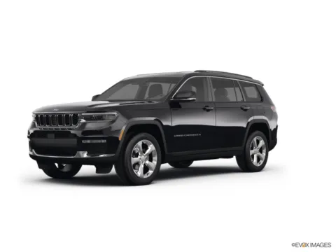 Black 2021 JEEP GRAND CHEROKEE L Limited for sale in Bonham, TX