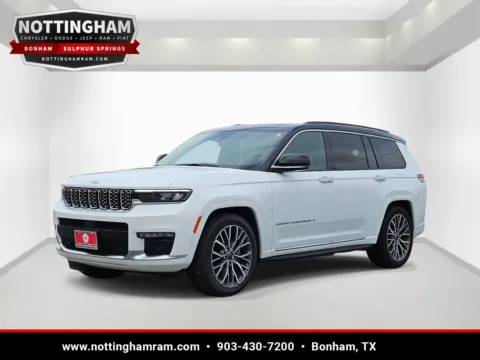 Another view of 2025 Jeep Grand Cherokee L Summit Reserve for sale in Bonham, TX at Bonham Chrysler