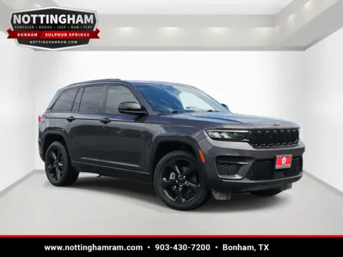 Gray 2023 JEEP GRAND CHEROKEE Altitude for sale in Bonham, TX