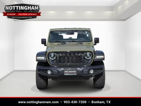 Photos of 2025 Jeep Wrangler Willys for sale in Bonham, TX at Bonham Chrysler