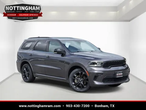Gray 2021 Dodge Durango GT Plus for sale in Bonham, TX