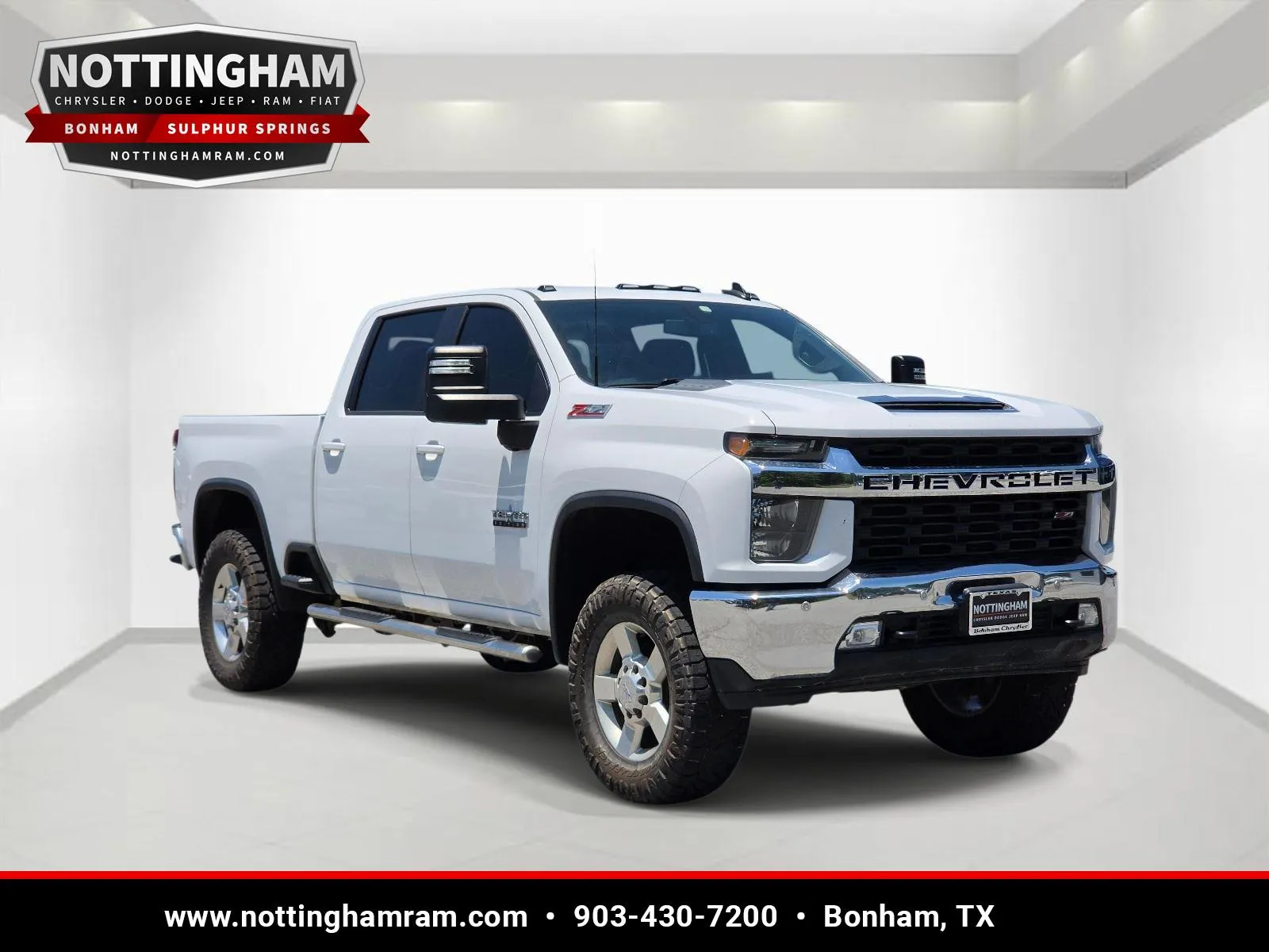 White 2020 Chevrolet Silverado 2500HD LT for sale in Bonham, TX