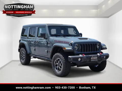 Blue 2026 Jeep Wrangler Rubicon for sale in Bonham, TX