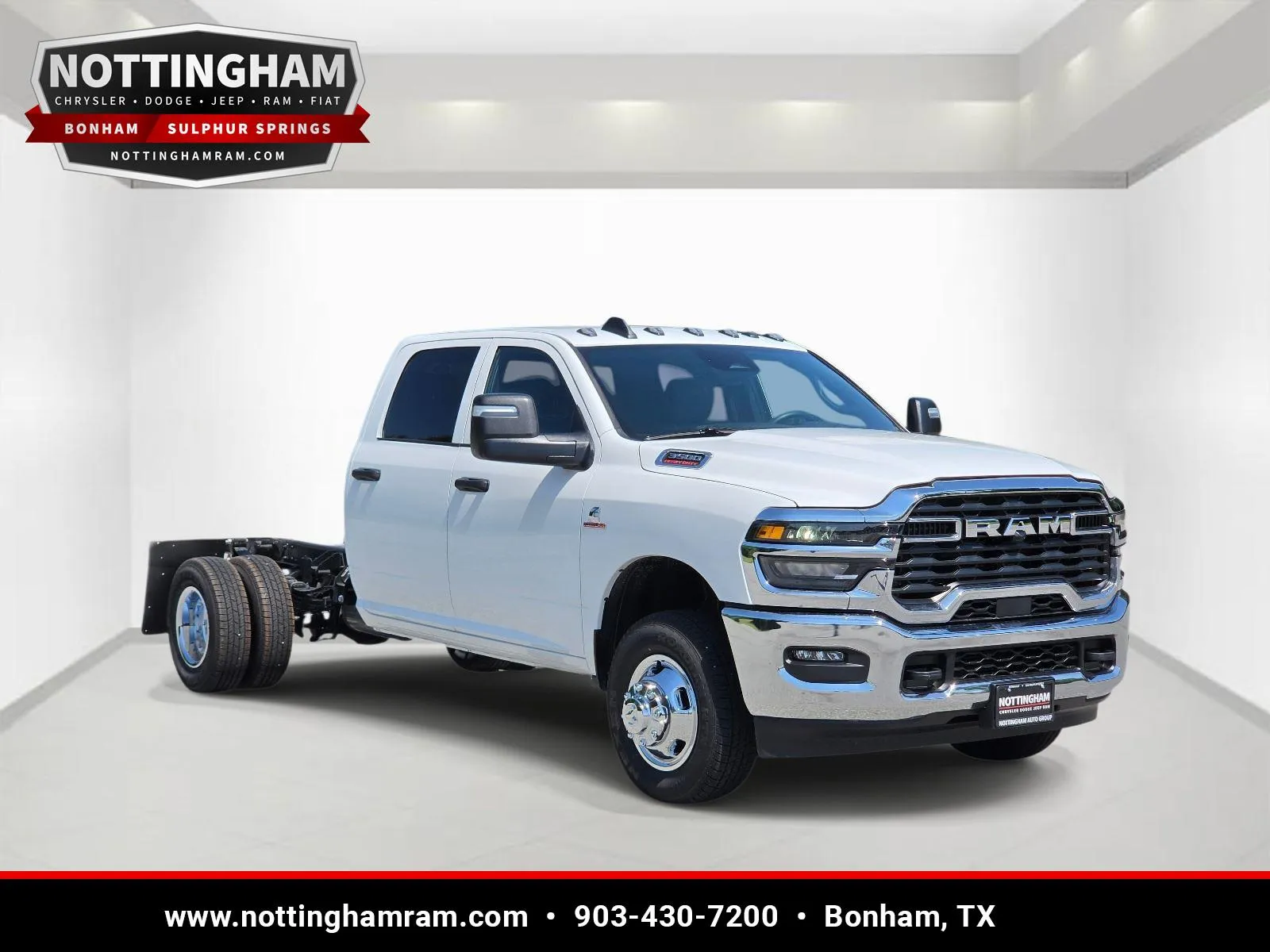 White 2026 Ram 3500 Chassis Cab Tradesman for sale in Bonham, TX