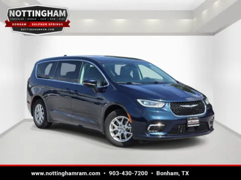 Blue 2023 Chrysler Pacifica Touring L for sale in Bonham, TX