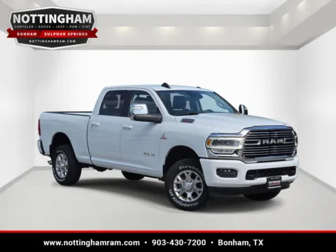 White 2024 Ram 2500 Laramie for sale in Bonham, TX
