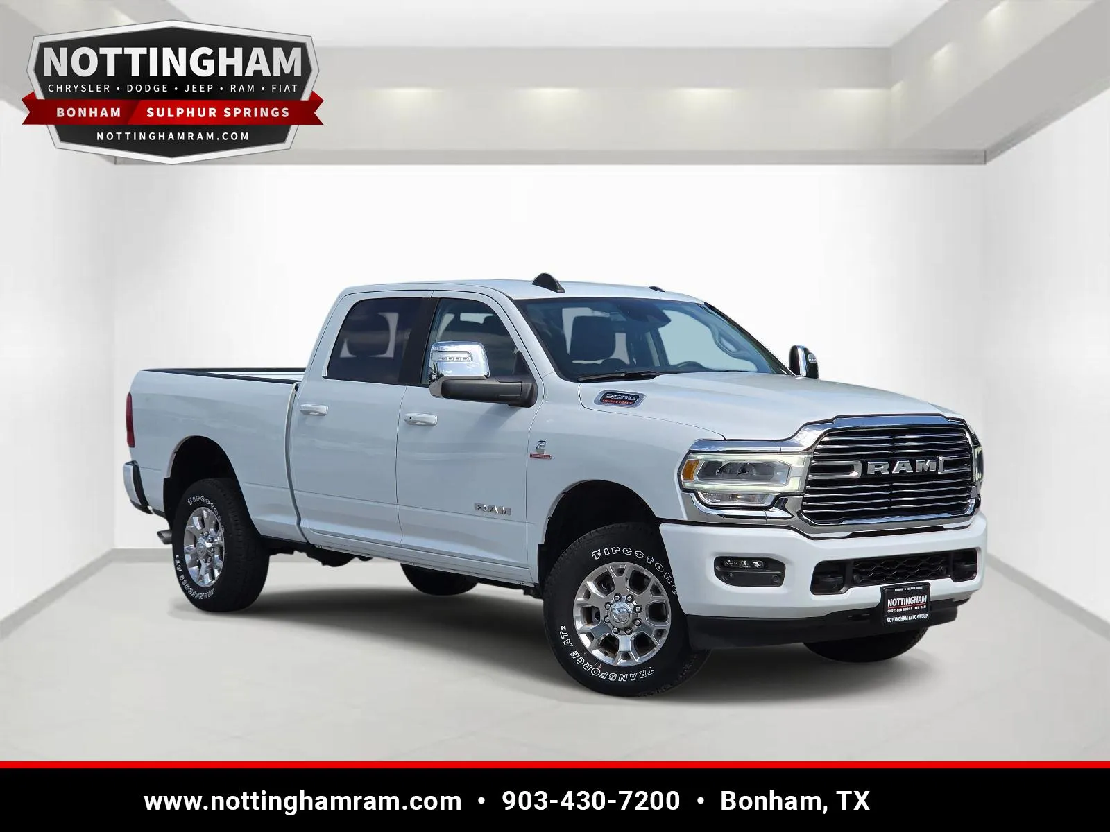 White 2024 Ram 2500 Laramie for sale in Bonham, TX