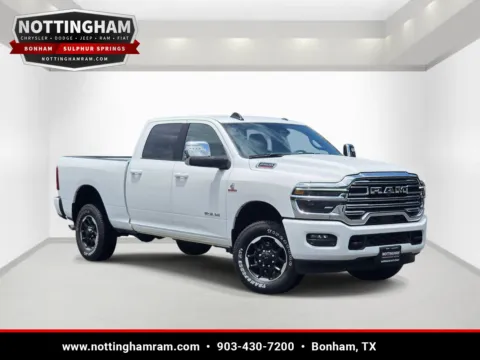 White 2026 Ram 2500 Laramie for sale in Bonham, TX
