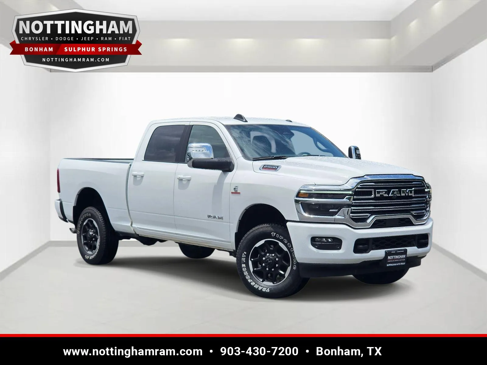 White 2026 Ram 2500 Laramie for sale in Bonham, TX