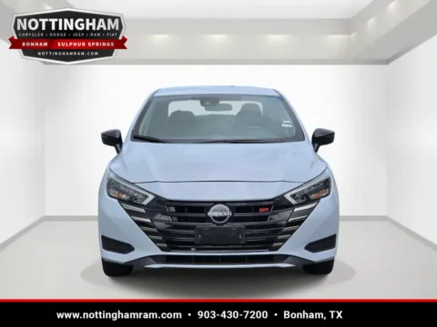 Photos of 2025 Nissan Versa SR for sale in Bonham, TX at Bonham Chrysler