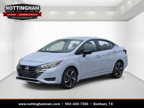 Another view of 2025 Nissan Versa SR for sale in Bonham, TX at Bonham Chrysler