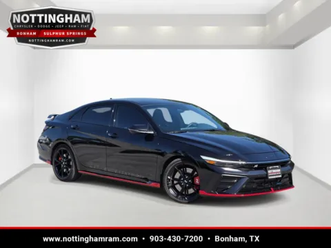 Black 2026 Hyundai Elantra N for sale in Bonham, TX