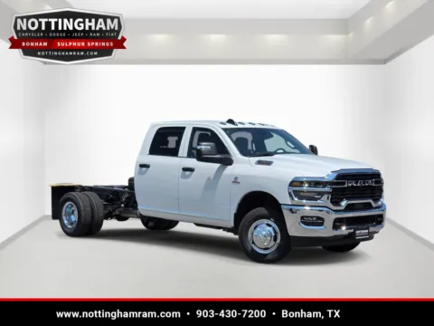 White 2026 Ram 3500 Chassis Cab Tradesman for sale in Bonham, TX