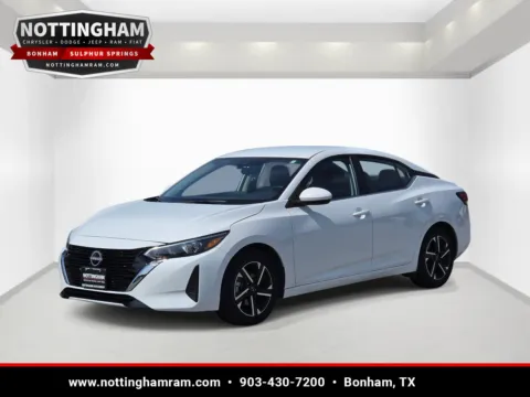 Another view of 2025 Nissan Sentra SV for sale in Bonham, TX at Bonham Chrysler