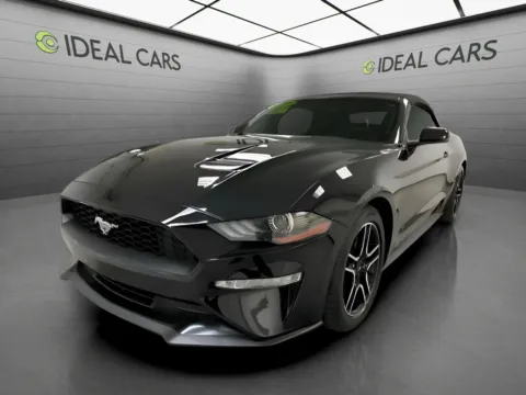 Black 2019 Ford Mustang EcoBoost Premium for sale in Mesa, AZ
