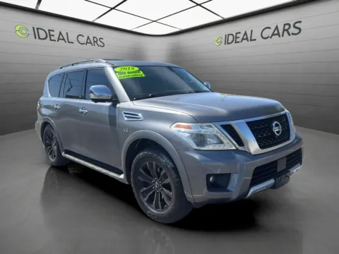 Another view of 2018 Nissan Armada Platinum for sale in Mesa, AZ at Ideal Cars - Main Street