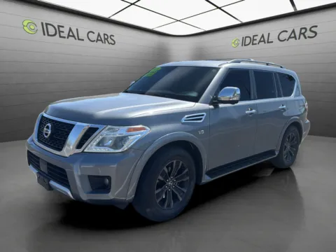 Gray 2018 Nissan Armada Platinum for sale in Mesa, AZ