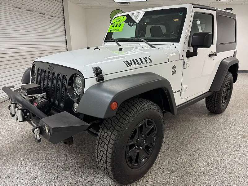 White 2017 Jeep Wrangler Willys Wheeler for sale in Mesa, AZ