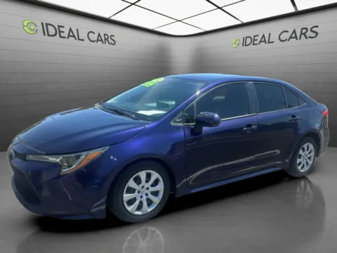Blue 2021 Toyota Corolla LE for sale in Mesa, AZ