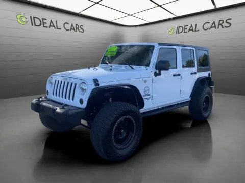 White 2017 Jeep Wrangler Unlimited Sport S for sale in Mesa, AZ