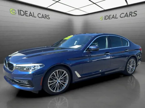 Blue 2017 BMW 5 Series 530i for sale in Mesa, AZ