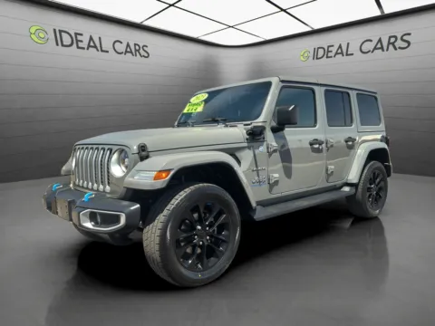 Gray 2023 Jeep Wrangler Sahara 4xe for sale in Mesa, AZ