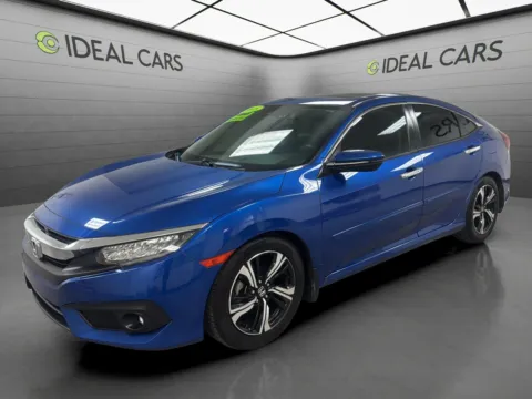 Blue 2018 Honda Civic Touring for sale in Mesa, AZ