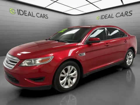 Red 2010 Ford Taurus SEL for sale in Mesa, AZ