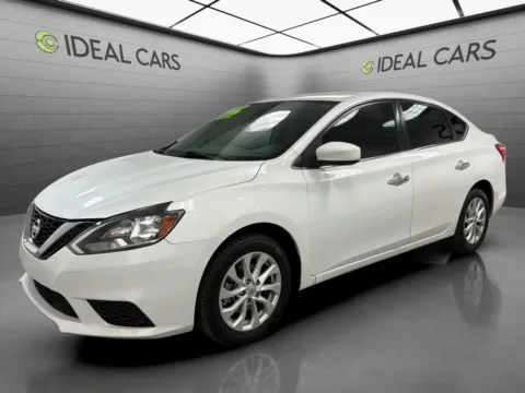White 2019 Nissan Sentra SV for sale in Mesa, AZ