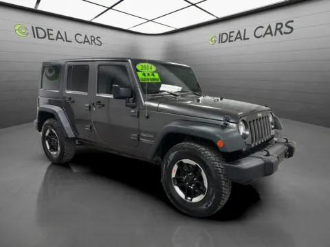 Another view of 2014 Jeep Wrangler Unlimited Sport for sale in Mesa, AZ at Ideal Cars - Main Street