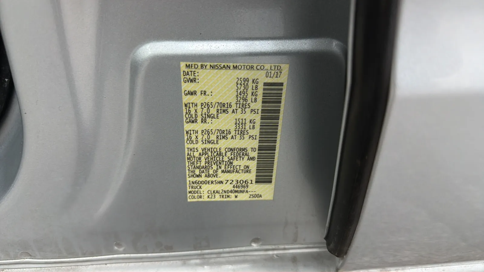 2017 Nissan Frontier SV - Photo 23