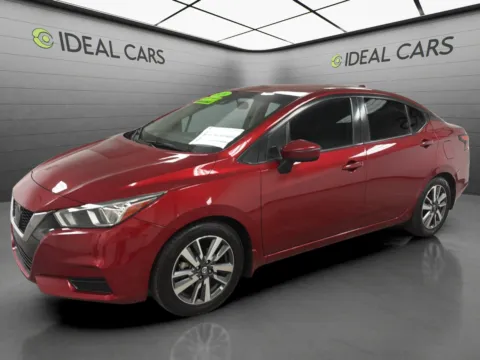 Red 2020 Nissan Versa SV for sale in Mesa, AZ