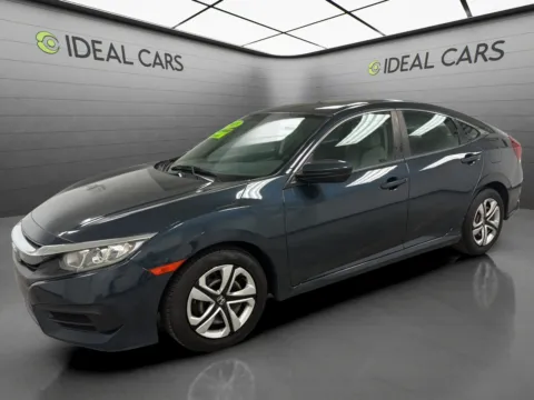 Blue 2018 Honda Civic LX for sale in Mesa, AZ