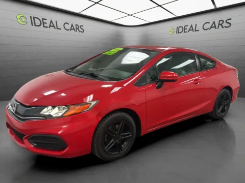 Red 2014 Honda Civic LX for sale in Mesa, AZ