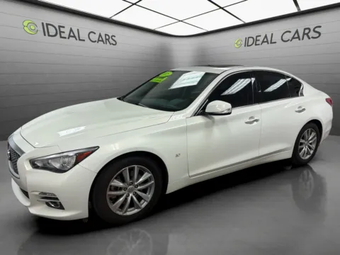 White 2015 INFINITI Q50 Premium for sale in Mesa, AZ