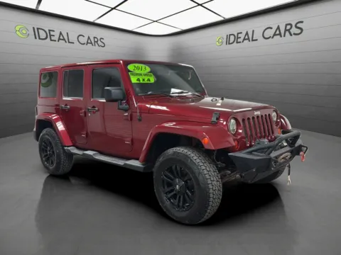 Another view of 2013 Jeep Wrangler Unlimited Sahara for sale in Mesa, AZ at Ideal Cars - Main Street