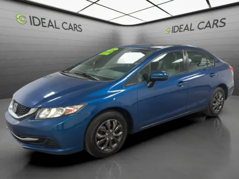 Blue 2014 Honda Civic LX for sale in Mesa, AZ