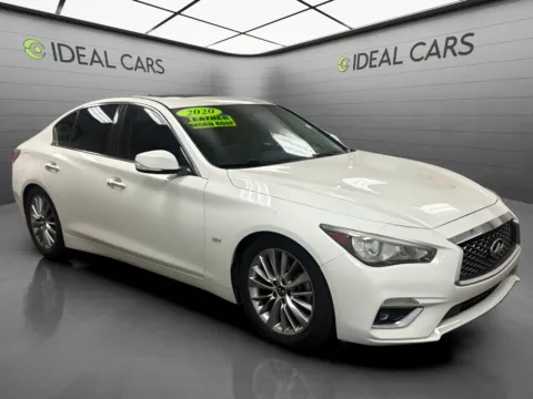 Another view of 2020 INFINITI Q50 3.0T Luxe for sale in Mesa, AZ at Ideal Cars - Main Street
