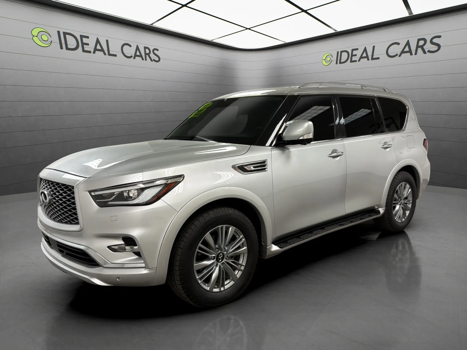 Silver 2021 INFINITI QX80 Luxe for sale in Mesa, AZ