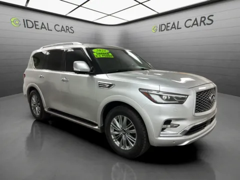 Another view of 2021 INFINITI QX80 Luxe for sale in Mesa, AZ at Ideal Cars - Main Street