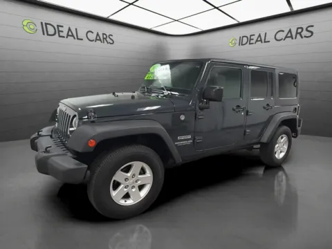 Gray 2017 Jeep Wrangler Unlimited Sport S for sale in Mesa, AZ