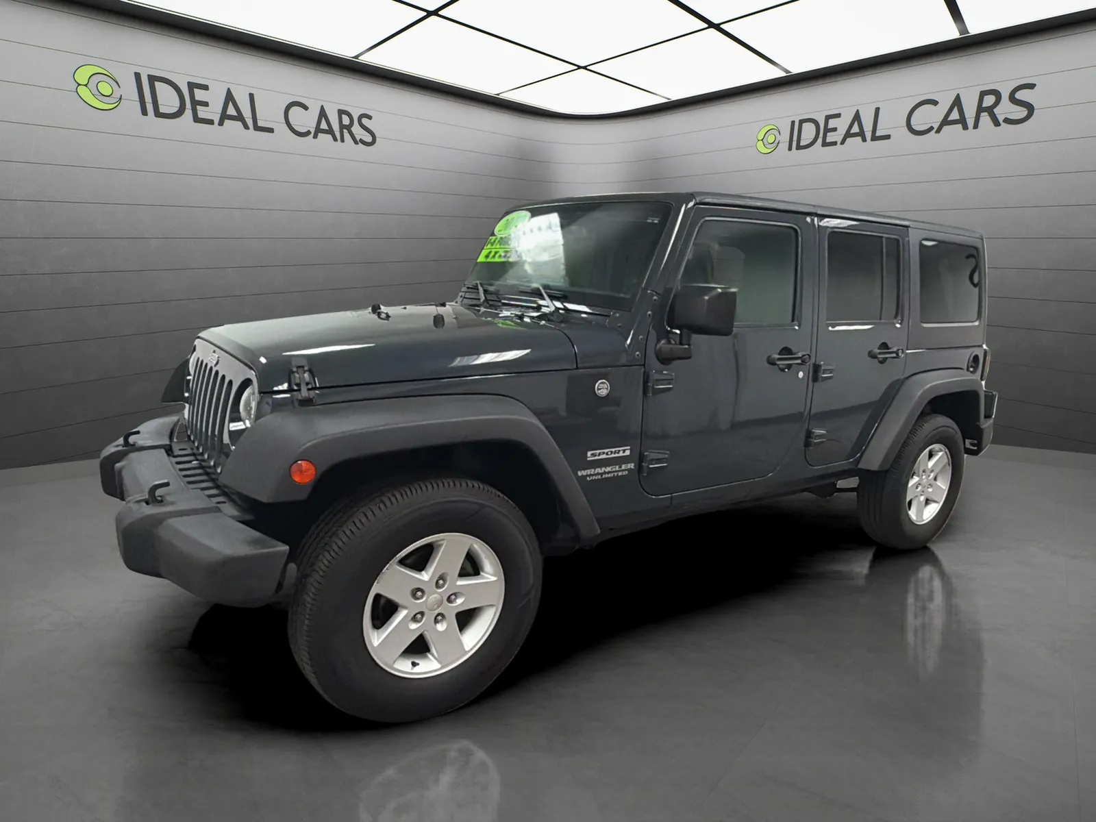 Gray 2017 Jeep Wrangler Unlimited Sport S for sale in Mesa, AZ