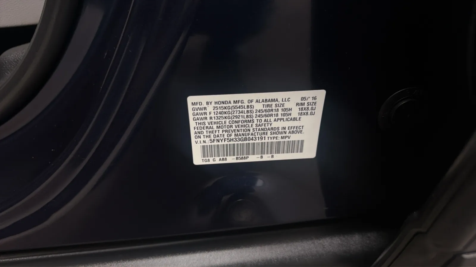 Honda Pilot photo 25