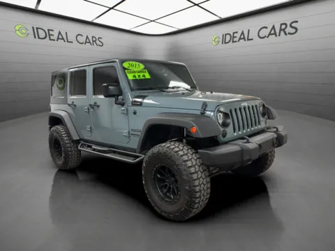 Another view of 2015 Jeep Wrangler Unlimited Sport for sale in Mesa, AZ at Ideal Cars - Main Street
