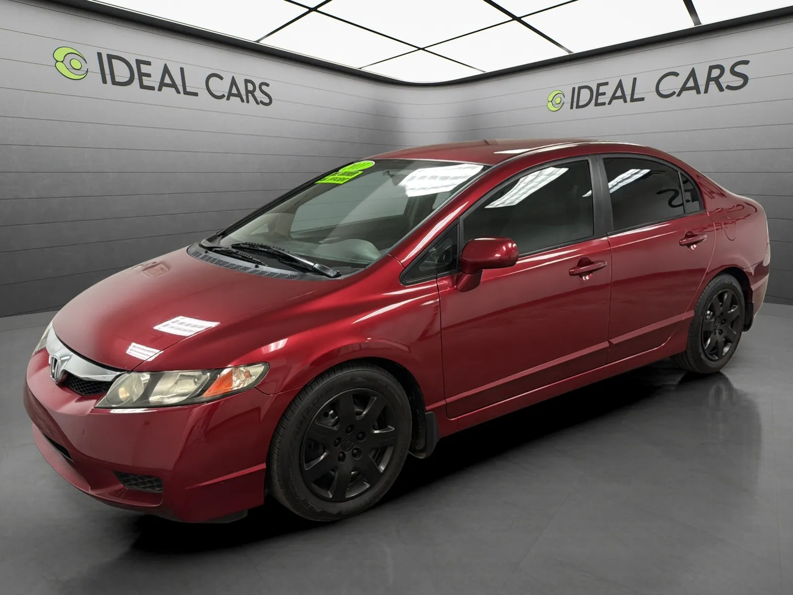 Red 2011 Honda Civic LX for sale in Mesa, AZ