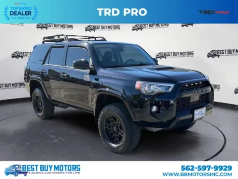 Black 2020 Toyota 4Runner TRD Pro Sport Utility 4D for sale in Signal Hill, CA